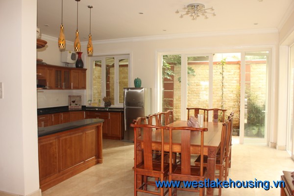 Modern house for lease in Ciputra, Tay Ho, Hanoi